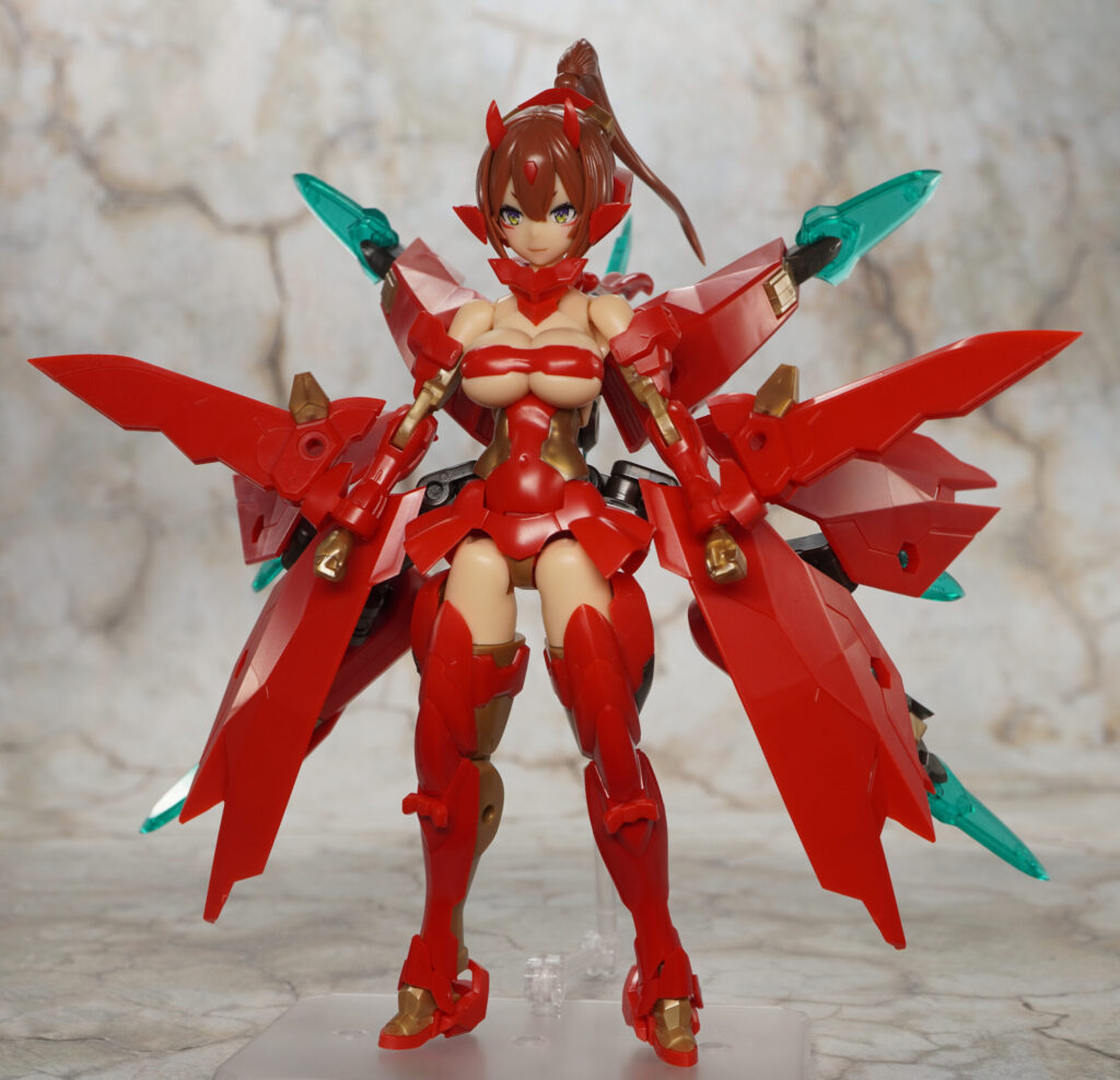 メガミデバイス 朱羅 九尾火舞羅 muscuto スキンカラーd 緑髪 改造 メガミデバイス 朱羅 九尾火舞羅 muscuto スキンカラーd 緑髪 改造