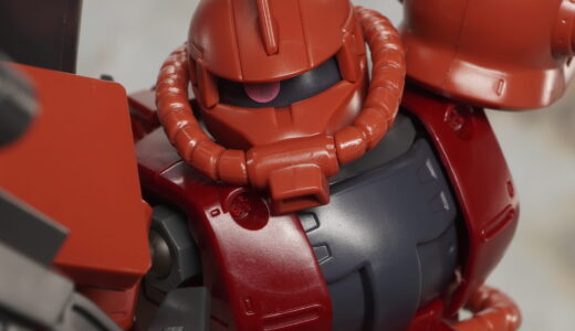 【HG THE ORIGIN】シャア専用ザクⅡ 赤い彗星Ver. レビュー